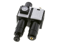 FRL 2 Parties G1/4'' 800l/min 0.5-8.0bar/7-116psi Semi-Auto Métal Futura 0