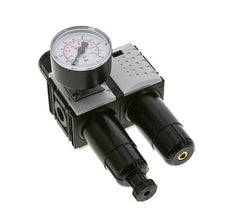 FRL G1/4'' 800l/min 0.5-8.0bar/7-116psi 40 mm Manomètre Futura 0
