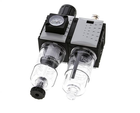 FRL G1/4'' 800l/min 0.5-10.0bar/7-145psi Futura 0