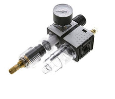 FRL G1/4'' 800l/min 0.5-10.0bar/7-145psi 40 mm Manomètre Futura 0