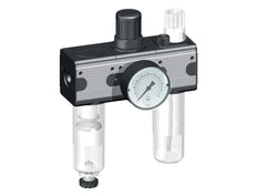 FRL 3 Parties G1/4'' 1200l/min 0.2-6.0bar/3-87psi Semi-Auto Metal Multifix 1