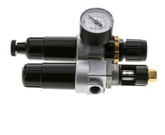 FRL 2 Parties G1/4'' 350l/min 0.5-10.0bar/7-145psi Semi-Auto Métal Standard 0