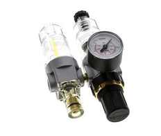 FRL 2 Parties G1/8'' 350l/min 0.5-16.0bar/7-232psi Semi-Auto Polycarbonate Standard 0