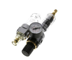 FRL 2 Parties G1/4'' 350l/min 0.5-16.0bar/7-232psi Auto Polycarbonate Standard 0