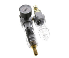 FRL 2 Parties G1/8'' 350l/min 0.5-6.0bar/7-87psi Auto Polycarbonate Standard 0