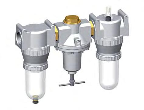 FRL G1 1/2'' 4900l/min 0.5-16.0bar/7-232psi Standard 5