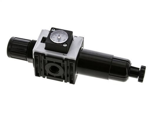 Filtre-régulateur G1/4'' 1000l/min 0.5-8.0bar/7-116psi Futura 0