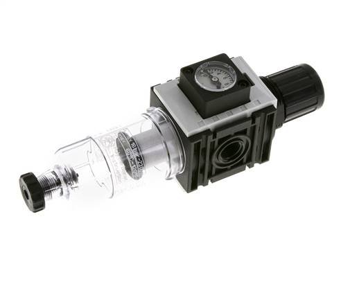 Filtre-régulateur G1/4'' 1000l/min 0.5-10.0bar/7-145psi Futura 0