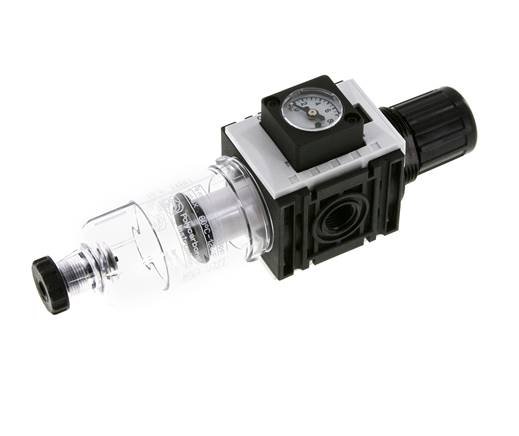 Filtre-régulateur G1/4'' 1000l/min 0.5-8.0bar/7-116psi Futura 0