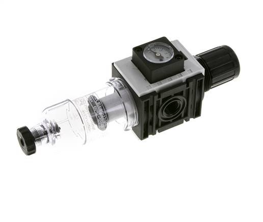 Filtre-régulateur G1/4'' 1000l/min 0.2-4.0bar/3-58psi Futura 0
