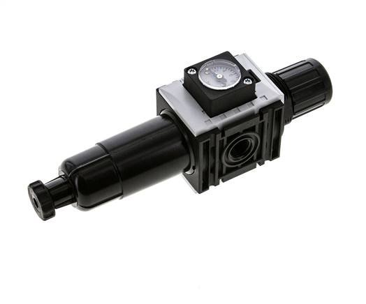 Filtre-régulateur G1/4'' 1000l/min 0.5-8.0bar/7-116psi Futura 0