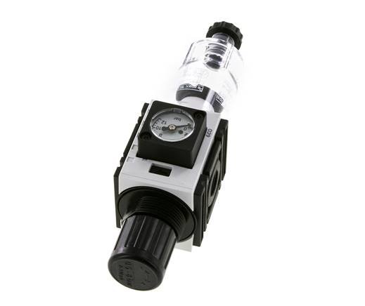 Filtre-régulateur G1/4'' 1000l/min 0.5-8.0bar/7-116psi Futura 0