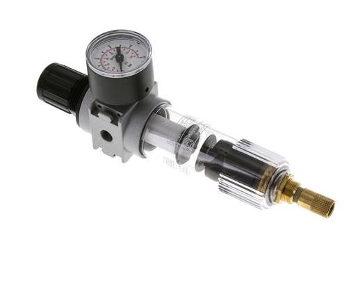 Filtre-régulateur G1/8'' 1450l/min 0.2-6.0bar/3-87psi Manomètre 40 mm Multifix 0