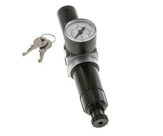 Filtre-régulateur G1/4'' 1450l/min 0.1-3.0bar/1-44psi Manomètre 40 mm Cylinder Lock Multifix 0