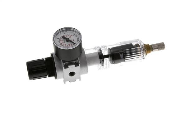 Filtre-régulateur G1/8'' 1450l/min 0.2-6.0bar/3-87psi Manomètre 40 mm Multifix 0