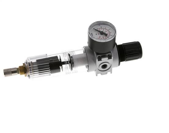 Filtre-régulateur G1/8'' 1450l/min 0.2-6.0bar/3-87psi Manomètre 40 mm Multifix 0