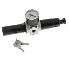 Filtre-régulateur G1/4'' 1450l/min 0.1-3.0bar/1-44psi Manomètre 40 mm Cylinder Lock Multifix 0
