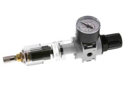 Filtre-régulateur G1/8'' 1450l/min 0.5-10.0bar/7-145psi Manomètre 40 mm Multifix 0