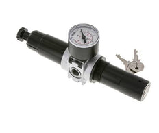 Filtre-régulateur G1/4'' 1450l/min 0.1-3.0bar/1-44psi Manomètre 40 mm Cylinder Lock Multifix 0