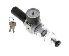 Filtre-régulateur G1/8'' 1450l/min 0.1-3.0bar/1-44psi Manomètre 40 mm Cylinder Lock Multifix 0