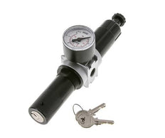 Filtre-régulateur G1/4'' 1450l/min 0.1-3.0bar/1-44psi Manomètre 40 mm Cylinder Lock Multifix 0
