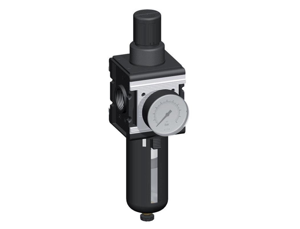 Filtre-régulateur G3/4'' 12000l/min 0.2-6.0bar/3-87psi Multifix 4