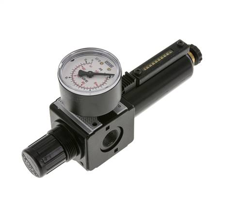 Filtre-régulateur G3/8'' 1600l/min 0.5-10.0bar/7-145psi Multifix 1