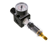 Filtre-régulateur G3/8'' 1600l/min 0.2-6.0bar/3-87psi Auto Polycarbonate Multifix 1