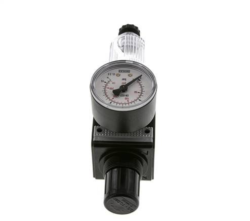 Filtre-régulateur G1/4'' 1600l/min 0.5-10.0bar/7-145psi Multifix 1