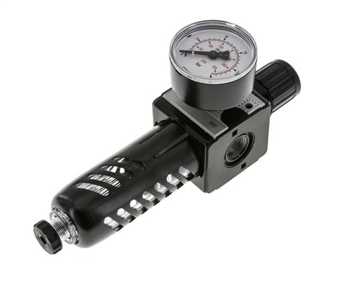 Filtre-régulateur G3/8'' 1600l/min 0.5-16.0bar/7-232psi Cage de protection Multifix 1