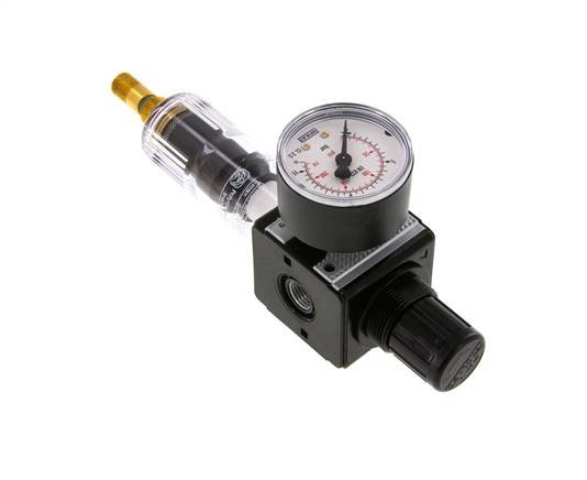 Filtre-régulateur G1/4'' 1600l/min 0.5-10.0bar/7-145psi Multifix 1