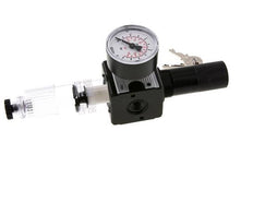 Filtre-régulateur G1/4'' 1600l/min 0.2-6.0bar/3-87psi Serrure à cylindre Multifix 1
