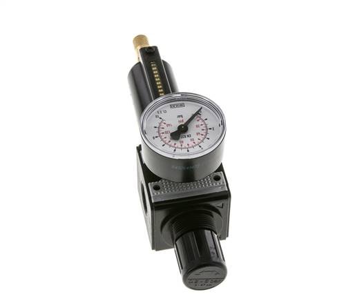 Filtre-régulateur G1/4'' 1600l/min 0.2-6.0bar/3-87psi Multifix 1