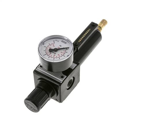 Filtre-régulateur G1/4'' 1600l/min 0.2-6.0bar/3-87psi Multifix 1