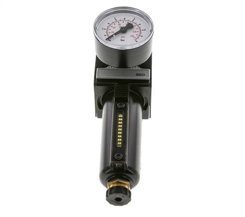 Filtre-régulateur G1/4'' 1600l/min 0.2-6.0bar/3-87psi Multifix 1
