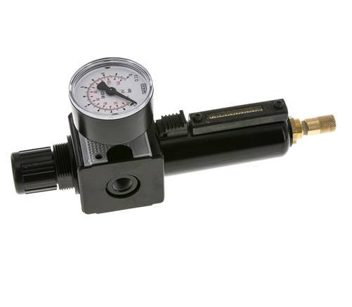 Filtre-régulateur G1/4'' 1600l/min 0.2-6.0bar/3-87psi Multifix 1