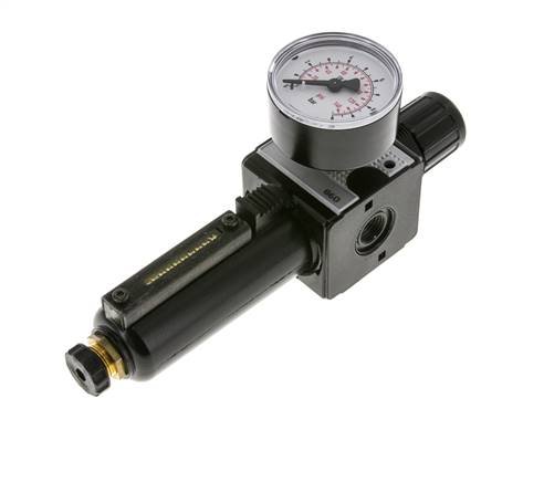Filtre-régulateur G1/4'' 1600l/min 0.2-6.0bar/3-87psi Multifix 1