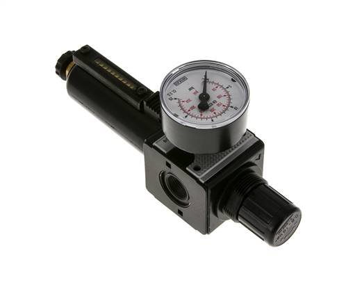 Filtre-régulateur G3/8'' 1600l/min 0.5-16.0bar/7-232psi Multifix 1