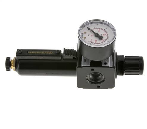 Filtre-régulateur G3/8'' 1600l/min 0.5-10.0bar/7-145psi Multifix 1