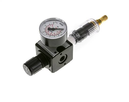 Filtre-régulateur G1/4'' 1600l/min 0.2-6.0bar/3-87psi Multifix 1
