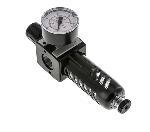Filtre-régulateur G3/8'' 1600l/min 0.5-16.0bar/7-232psi Cage de protection Multifix 1