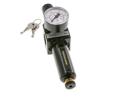 Filtre-régulateur G3/8'' 1600l/min 0.5-16.0bar/7-232psi Verrouillage semi-automatique du cylindre en métal Multifix 1