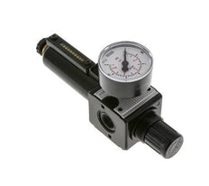 Filtre-régulateur G3/8'' 1600l/min 0.1-3.0bar/1-44psi Semi-Auto Metal Multifix 1