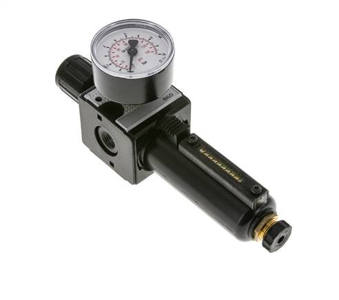Filtre-régulateur G1/4'' 1600l/min 0.2-6.0bar/3-87psi Multifix 1