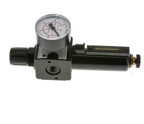Filtre-régulateur G1/4'' 1600l/min 0.5-16.0bar/7-232psi Multifix 1
