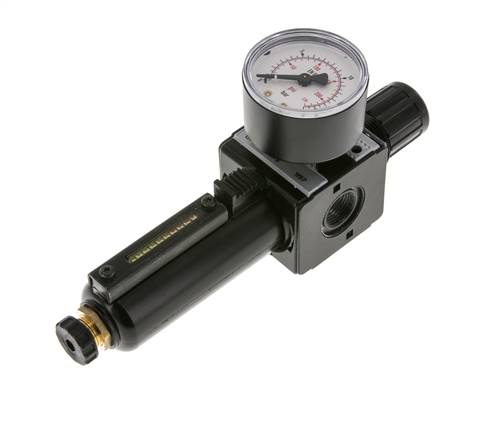 Filtre-régulateur G3/8'' 1600l/min 0.5-10.0bar/7-145psi Multifix 1