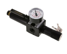 Filtre-régulateur G1/4'' 1600l/min 0.5-16.0bar/7-232psi Serrure à cylindre Multifix 1