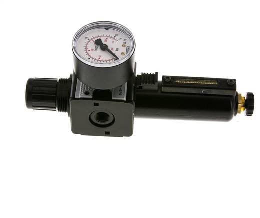 Filtre-régulateur G1/4'' 1600l/min 0.5-10.0bar/7-145psi Multifix 1