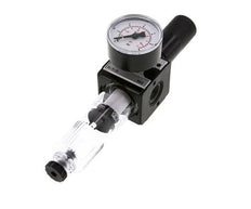 Filtre-régulateur G3/8'' 1600l/min 0.1-3.0bar/1-44psi Verrouillage semi-automatique du cylindre Polycarbonate Multifix 1