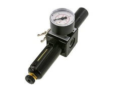 Filtre-régulateur G3/8'' 1600l/min 0.5-10.0bar/7-145psi Verrouillage semi-automatique du cylindre en métal Multifix 1